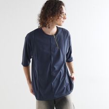 ストライプタックTシャツ