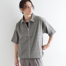 ティーケー タケオキクチ(tk.TAKEO KIKUCHI)のチェックシャツブルゾン