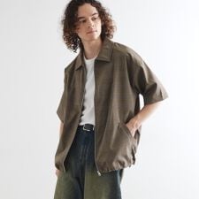 ティーケー タケオキクチ(tk.TAKEO KIKUCHI)のチェックシャツブルゾン