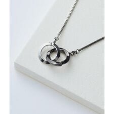 ダブルリングネックレス