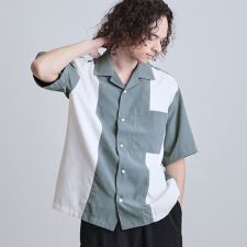 フィブリル切替シャツ