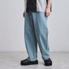 バギーデニムパンツ