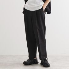 【セットアップ対応】テッククレープルーズテーパードパンツ