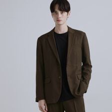 【洗える】ピンヘッドストレッチセットアップ