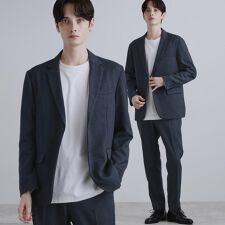 ティーケー タケオキクチ(tk.TAKEO KIKUCHI)の【洗える】ピンヘッドストレッチセットアップ