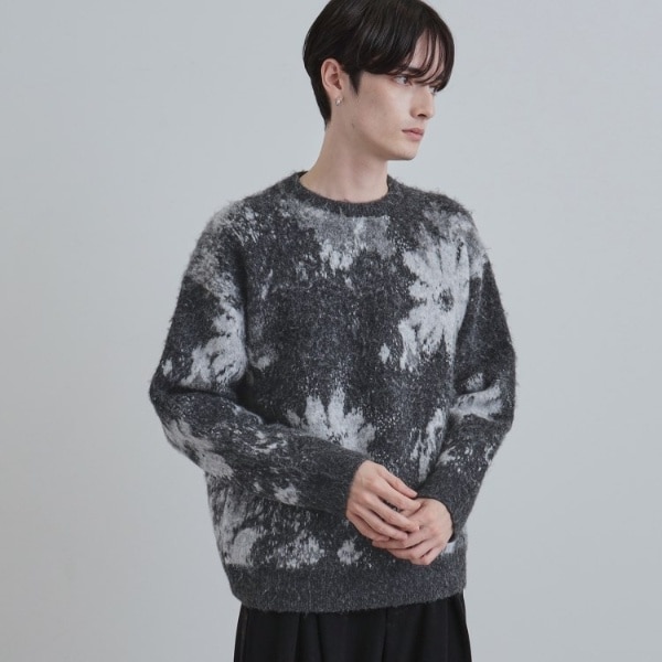 アブストフラワーシャギーニットプルオーバー | ティーケー