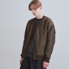 ティーケー タケオキクチ(tk.TAKEO KIKUCHI)のプレーティングカーディガン