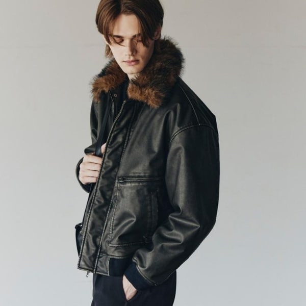 リアルラムレザーショートブルゾン | ティーケー タケオキクチ(tk