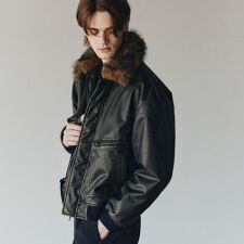 ティーケー タケオキクチ(tk.TAKEO KIKUCHI)のヴィンテージライク衿フェイクファーブルゾン