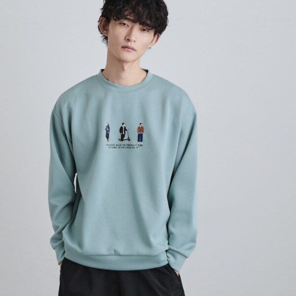 TK様 ピープル刺繍スウェット | ティーケー タケオキクチ(tk.TAKEO KIKUCHI