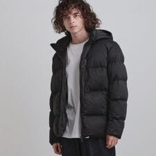 ティーケー タケオキクチ(tk.TAKEO KIKUCHI)のポリストレッチ中綿フードブルゾン