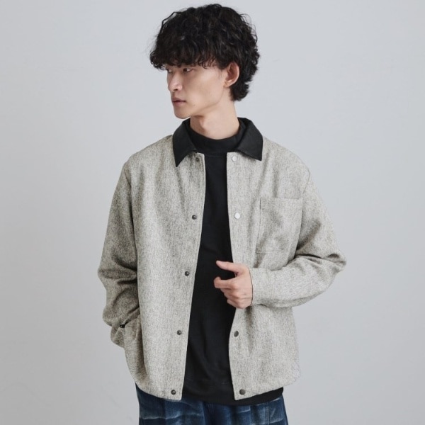 ティーケー タケオキクチ（tk．TAKEO KIKUCHI）/衿配色ツイードシャツ 衿配色ツイードシャツ | ティーケー タケオキクチ(tk.TAKEO KIKUCHI