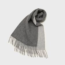 カシミヤ混マフラー