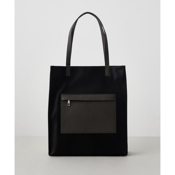 通勤に最適 サフィアーノ合皮トート A4・PC対応 多収納タイプ【TMC