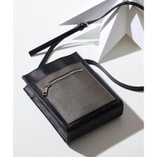 フロントポケットミニショルダーバッグ