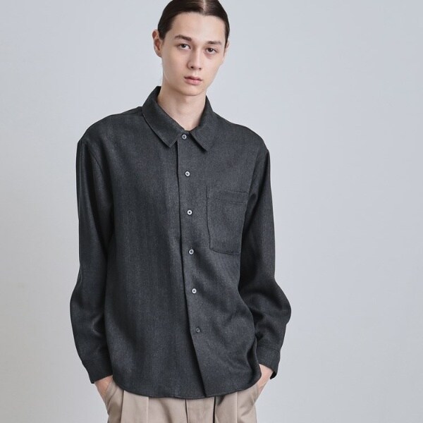 ティーケー タケオキクチ（tk．TAKEO KIKUCHI）/ヘリンボーンカーブスイッチシャツ ヘリンボーンカーブスイッチシャツ | ティーケー タケオキクチ(tk