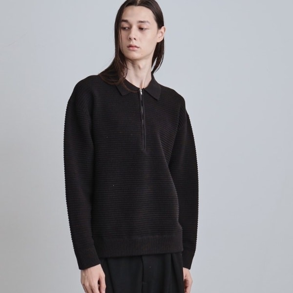 コンフォータブルVネックニット | ブラックレーベル・クレストブリッジ