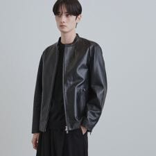 【本革】ラムレザーシングルライダース