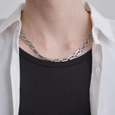 【ステンレス】ボールドネックレス