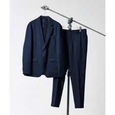 【上下2点セット】エステルサージセットアップ／ビジネス対応可