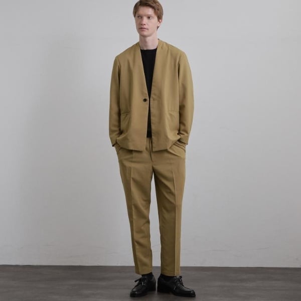 tk.TAKEO KIKUCHI アソートセットアップ　ベージュ 上下2点セットアップ】AIRY DRY アソートセットアップ 吸水速乾UV