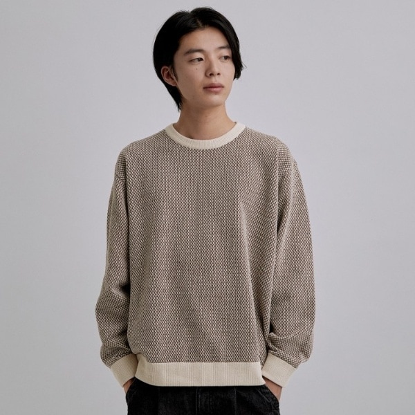 希少 vintage y2k takeo kikuchi 立体模様ケーブルニット ステップパターンモールニット | ティーケー タケオキクチ(tk.TAKEO