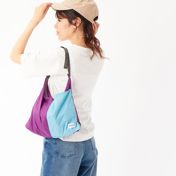 ROOTOTE】PT.ﾊﾟｯｶﾌﾞﾙｼｮﾙﾀﾞｰ-A PUR/BLU | ルートート(ROOTOTE) | 677204