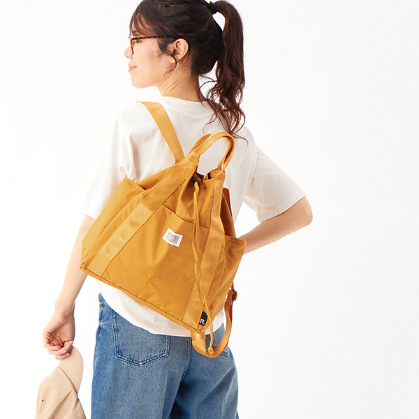 ルートート】ROOTOTE SN.ｾｵﾙｰ.ﾊﾟｯｶﾌﾞﾙ-A MASTARD | ルートート(ROOTOTE