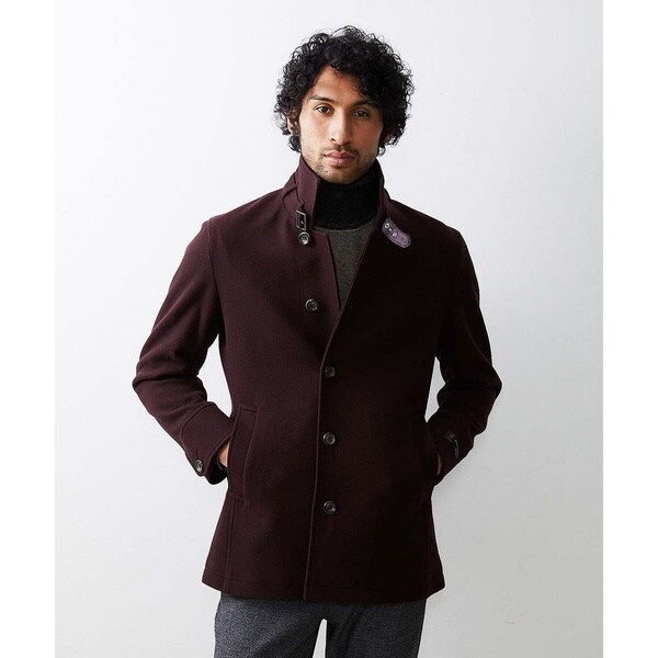 SUPER100 ミドル丈コート | ミッシェルクランオム(MICHEL KLEIN HOMME