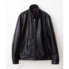 ラムレザーブルゾン