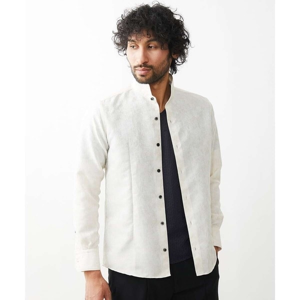 RIELABO】レイズオブライトプリントシャツ(日本製) | ニコルクラブ