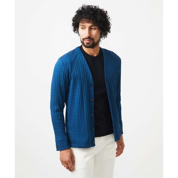 Southwick Gate Label: クルーネック ジップアップ カーディガン