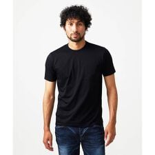 ニット衿クルーネックカットソー