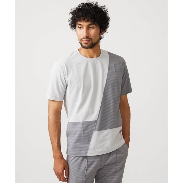 クルーネック半袖カットソー | ミッシェルクランオム(MICHEL KLEIN