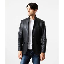 ラムレザーコンバーチブルジャケット
