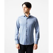 ミッシェルクランオム(MICHEL KLEIN HOMME)の《日本製》ジャガード長袖シャツ