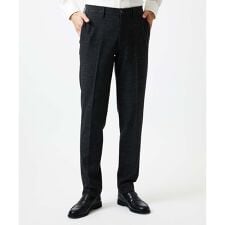 ミッシェルクランオム(MICHEL KLEIN HOMME)のストライプスラックスパンツ