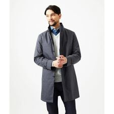 2WAYスタンドカラーロングコート