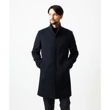 ミッシェルクランオム(MICHEL KLEIN HOMME)のスタンドカラーロングコート