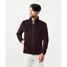 スタンドカラーモールニットカーディガン