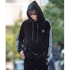 VELOUR TRACK-HOODIE(ベロア トラックフーディー)ベロア トラック 