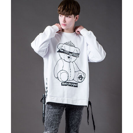 GSB-LACE(ジーエスビー-レース)テディベアー ビッグサイズ スウェット トレーナー | バックステージパス(backstagepass) |  マルイウェブチャネル バックステージパス トレーナー