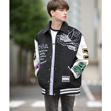 META JAM(メタ ジャン) オーバーサイズ スタジャン | バックステージ  