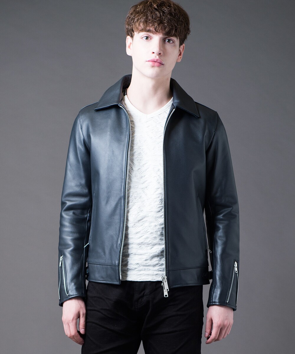 BANDIT(バンディット)リアルレザー シングルライダースジャケット