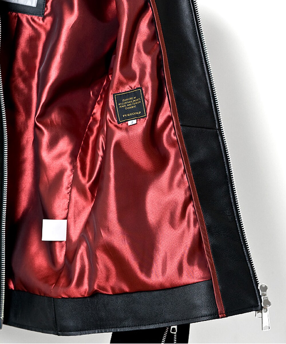 BANDIT(バンディット)リアルレザー シングルライダースジャケット