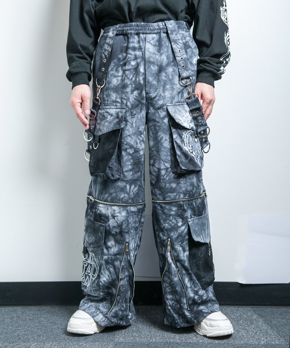 PARACHUTE PANTS(パラシュートパンツ)ワイドシルエット 2WAY
