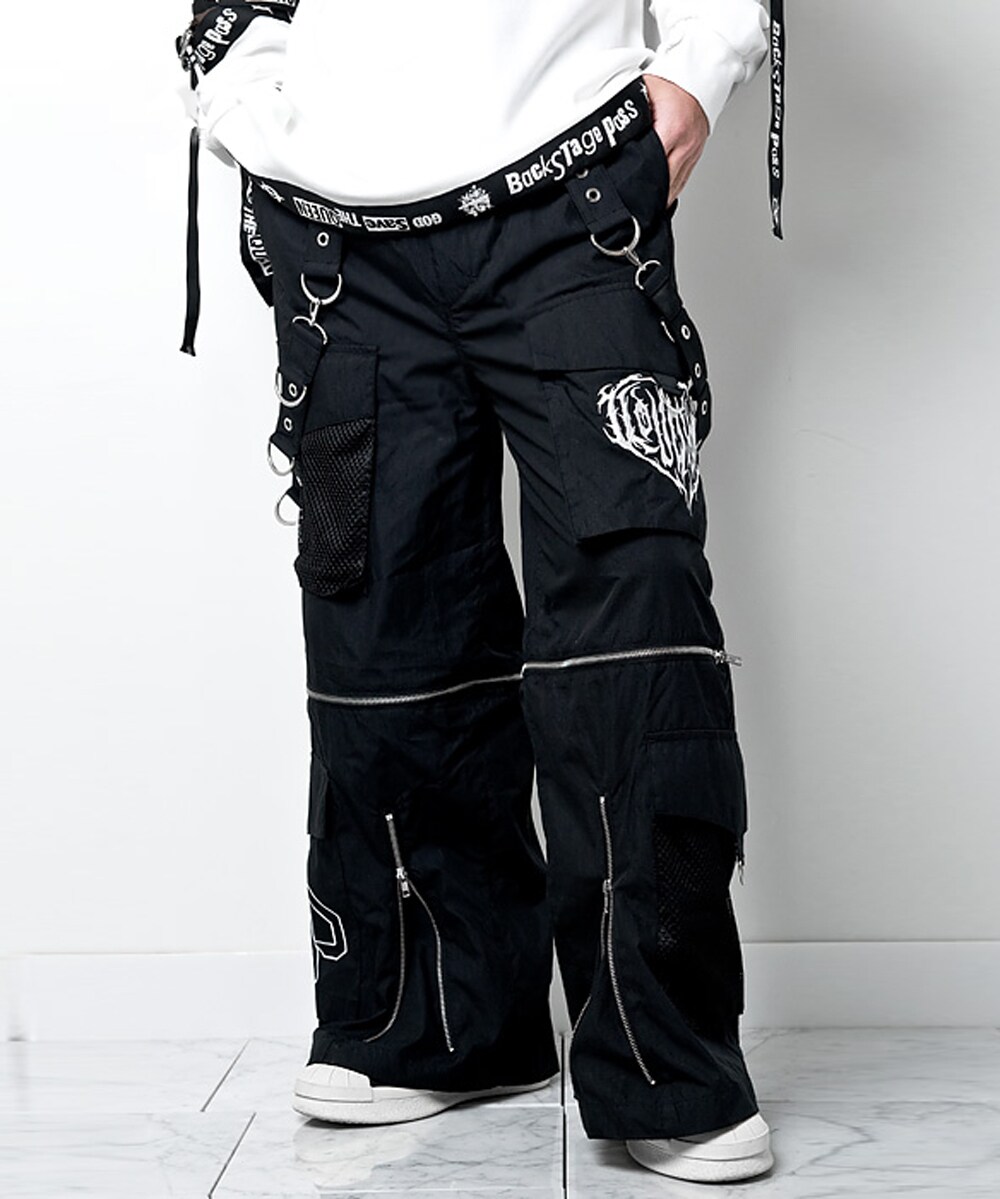 PARACHUTE PANTS(パラシュートパンツ)ワイドシルエット 2WAY