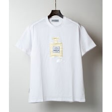 PERFUME-RIBON(パフューム リボン) クルーネック パフュームリボン Tシャツ