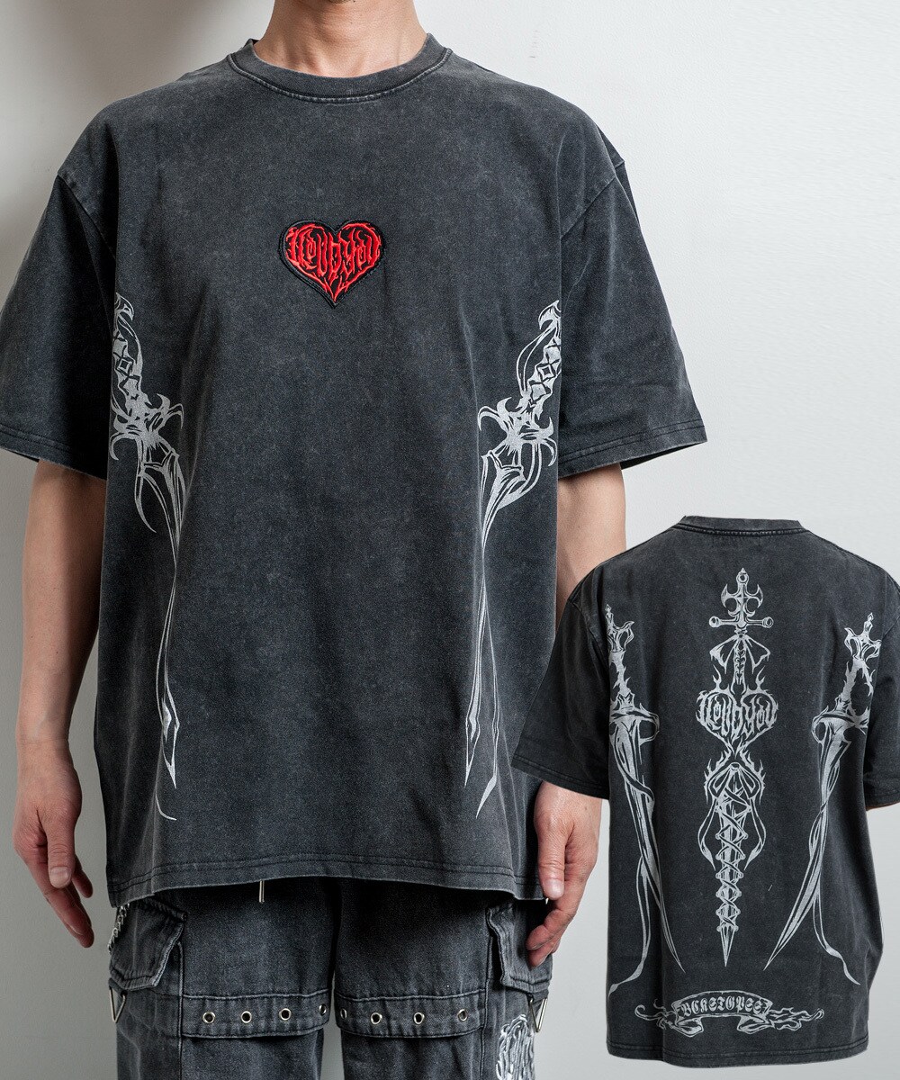 TRIPLE DAGGER(トリプルダガー）ビッグシルエット クルーネック