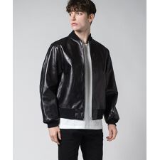 AMY(エイミー)ラムレザー MA-1 フライトジャケット